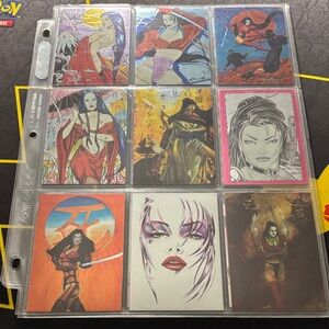 16 SHI 1995 comic images Holo Collectible Cards